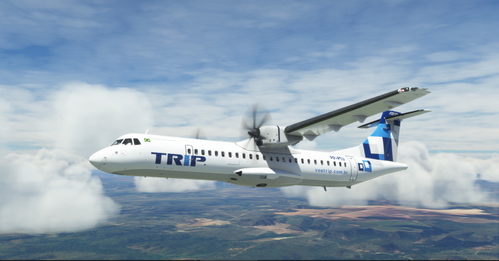 TRIP | PP-PTU | Asobo ATR 72-600 | 8K 