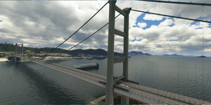 Kap Shui Mun Bridge (汲水門大橋) &  Tsing Ma Bridge (青馬大橋) thumbnail 4
