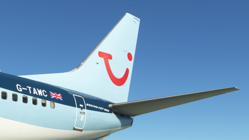 TUI Airways UK - Pack of two - PMDG 738