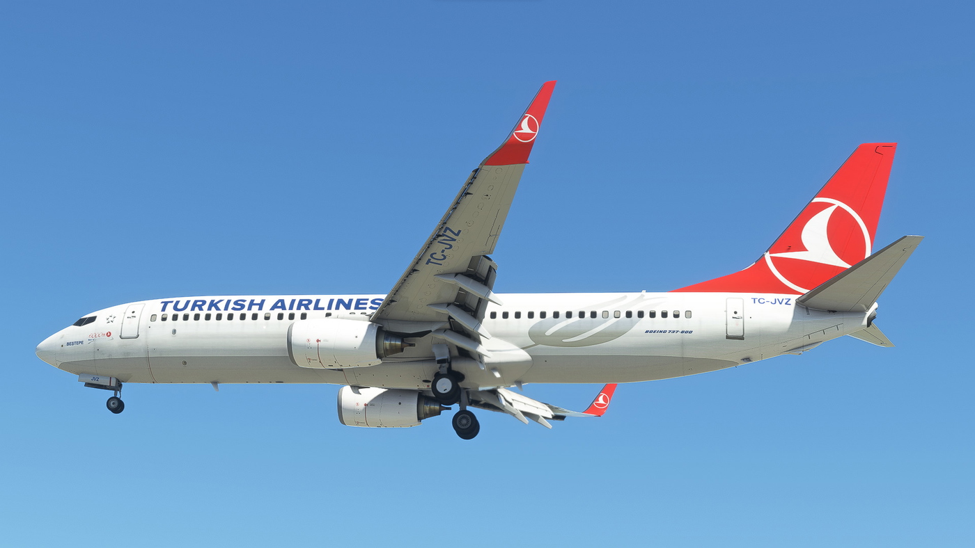 Turkish Airlines TC-JVZ for Microsoft Flight Simulator | MSFS