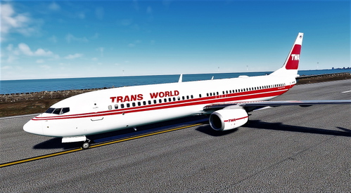TWA 80s B737-900