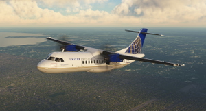 United Express (N14834) - Asobo ATR 42-600 thumbnail 1
