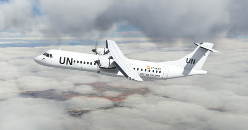 United Nations / UN by Swiftair Hans Hartmann ATR 72-600