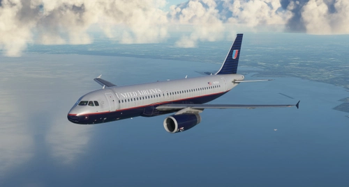 United Airlines (Battleship) - LatinVFR A320