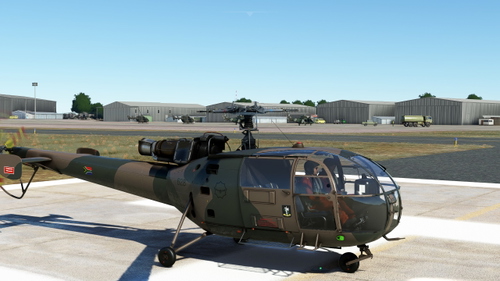 Updated!!Taog's Hangar-Alouette III South African Air Force (17 Squadron)NR 628