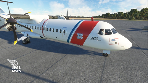 US COAST GUARD ATR72  4K