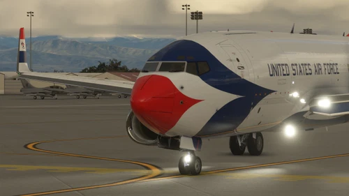 USAF Thunderbirds C40 Support (Fictional) PMDG 737-700BDSF