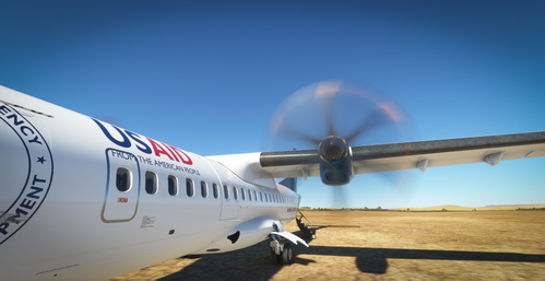USAid fictional livery (8K) ATR 42/72