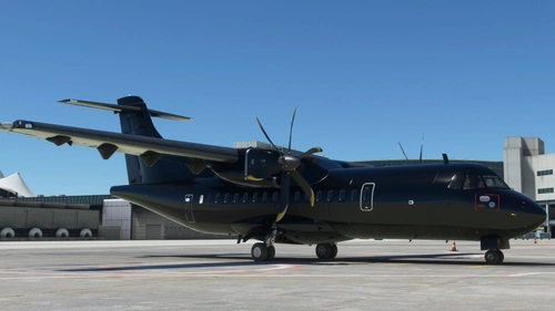 Vantablack - Microsoft ATR 42-600