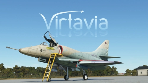Virtavia - A-4 Skyhawk - VF-126 Black 52