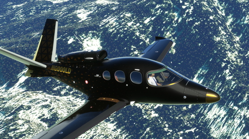 Vision Jet Goldfinger w/ Custom Interior