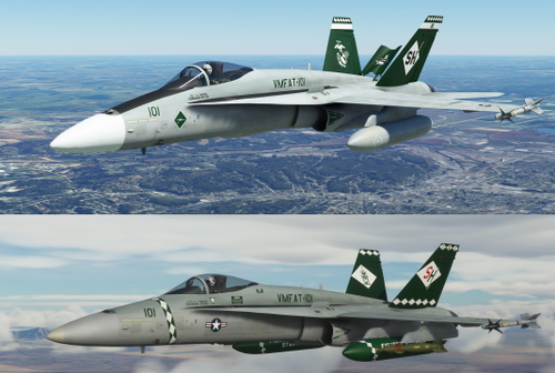 VMFAT-101 SHARPSHOOTERS CAGS