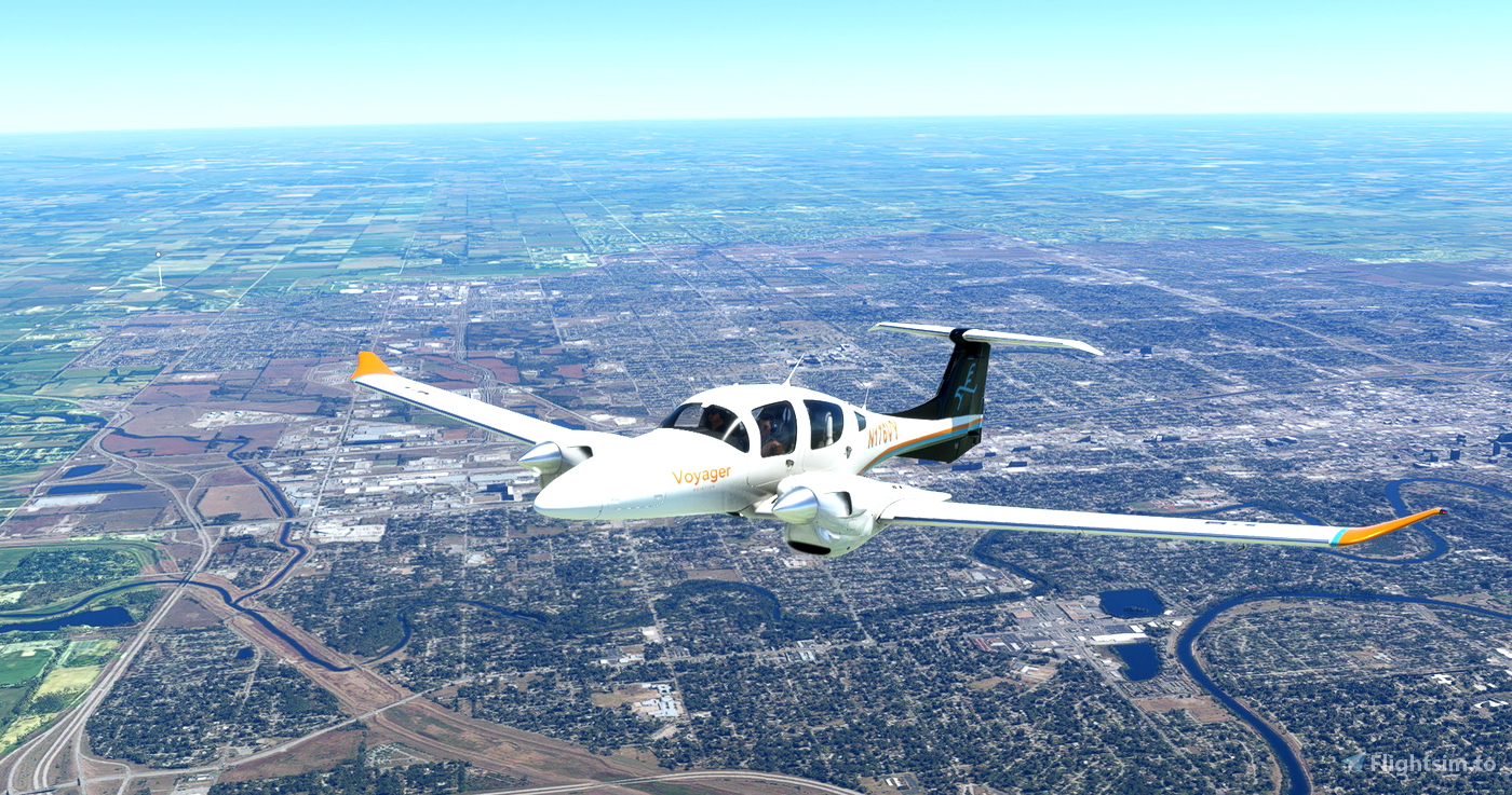 Voyager Aviation Diamond DA62 N176VY » Microsoft Flight Simulator