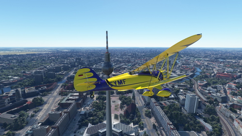 Waco YMF-5 -- D-EYMF