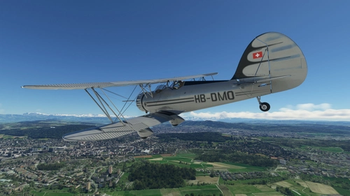 Waco YMF-5 - HB-DMO