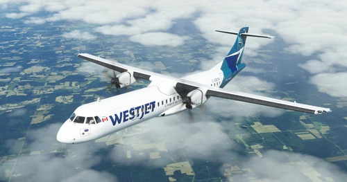 WestJet "2018 livery" Hans Hartmann ATR 72-600