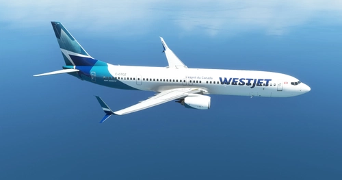 WestJet "2018 livery" PMDG B737-900ER Scimitar winglets