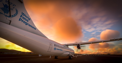 WFP's fictional livery for ATR 42/72