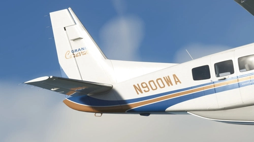 Wright Air Services (N900WA) - Black Square Cessna 208B