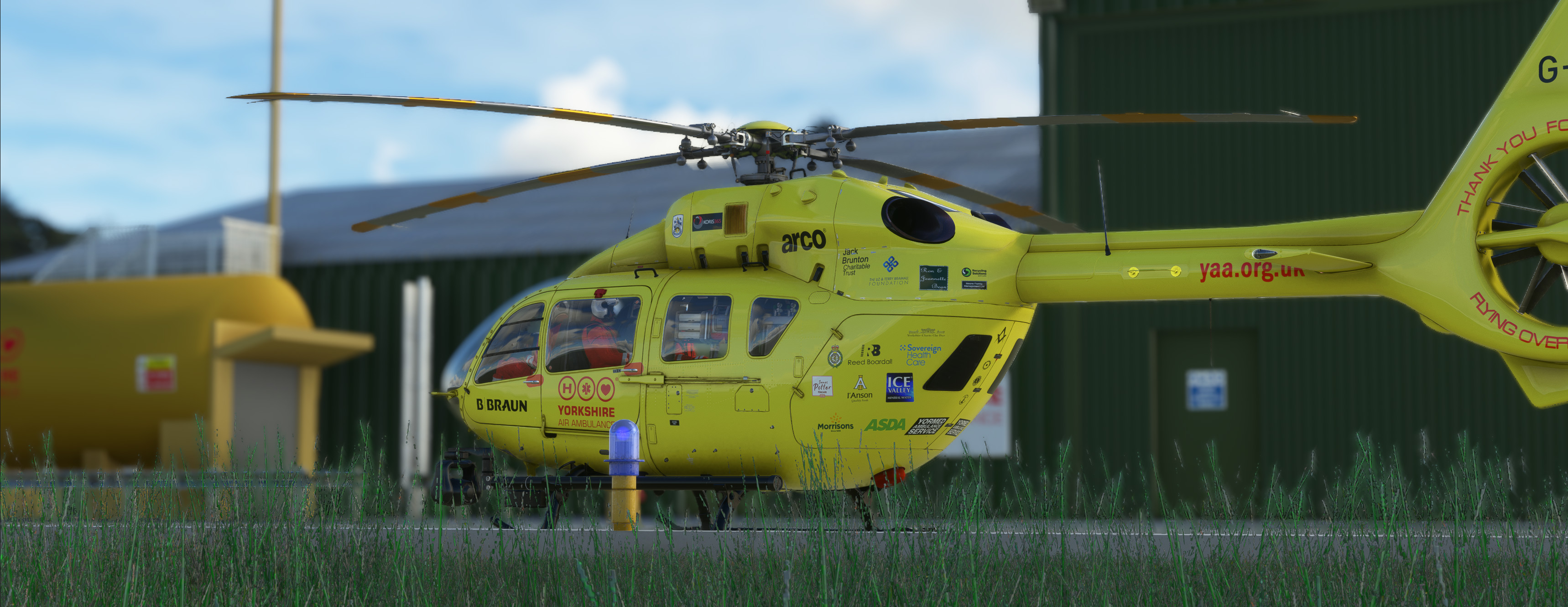 Yorkshire Air Ambulance 'G-YOAA' | Airbus H145 | 8K