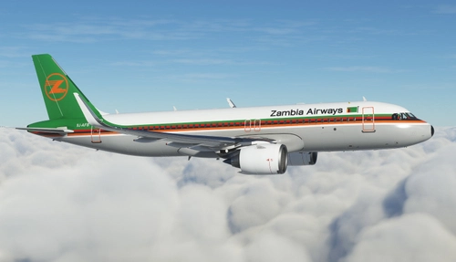 Zambia Airways A320neo (Fictional) | FlyByWire A32NX [4K]