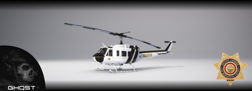 San Bernardino County Sheriff UH-1H | N306SB | 8K