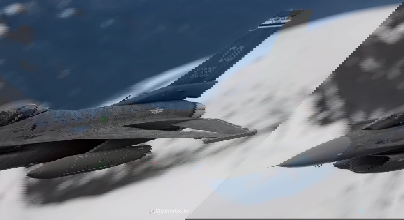 𝑭-𝟏𝟔𝑪 𝑼𝑺𝑨𝑭 𝟖𝟖-𝟎𝟑𝟑𝟗 (𝟏𝟐𝟎𝒕𝒉 𝑭𝑺) for Microsoft Flight Simulator | MSFS