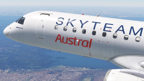  Austral 'SkyTeam' LV-FPS Embraer 190