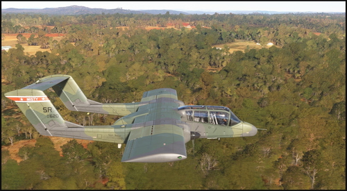  Azurploy Bronco OV-10A  SR “Misty” 20th TASS AFB in South Carolina.