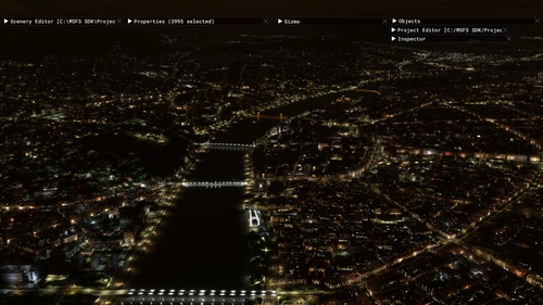  Budapest downtown night enhancement