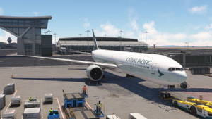  Cathay Pacific B-KPY PMDG Boeing 777-300ER [8K] thumbnail 2