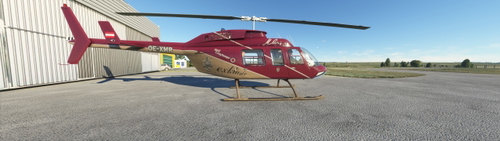  CowanSim 206L Long Ranger OE-XMR