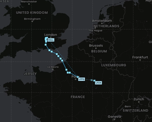 [ EGLL  ✈ LFPG ] - Heathrow to Paris