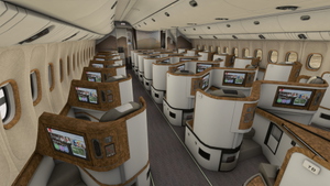  Emirates B777-300ER Fleet +Cabin | PMDG 777-300ER thumbnail 6