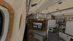  Emirates B777-300ER Fleet +Cabin | PMDG 777-300ER thumbnail 11