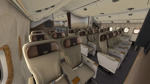  Emirates B777-300ER Fleet +Cabin | PMDG 777-300ER thumbnail 12