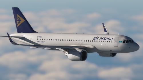  iniBuilds Airbus A320Neo Air Astana Fleet Pack | 4K