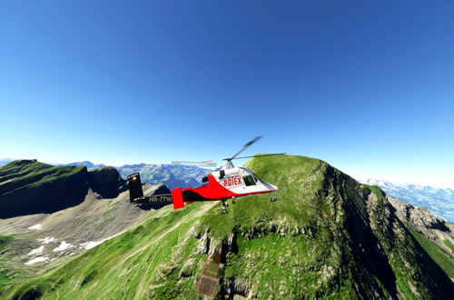  K-Max Rotex Pack Helicopter AG from Switzerland 
