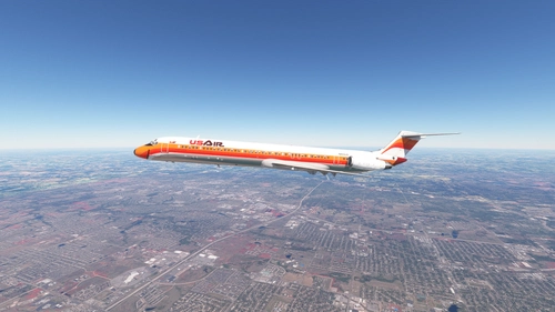  Maddog X PSA-USAir Merger (N800US)
