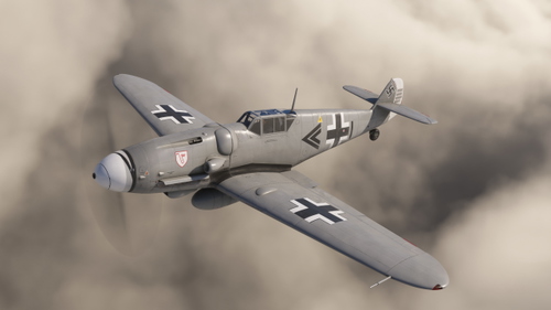 Messerschmitt Bf 109G-5 W.Nr. 27112 "Schwarzer Doppelwinkel" III./JG 3