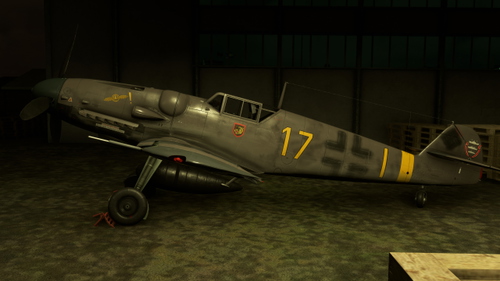  Messerschmitt Bf 109G-6  "Gelbe 17"  8./JG 300