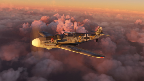  Messerschmitt Bf 109G-6  "Gelbe 2"  II./JG 27