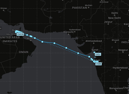 [ OMDB ✈ VABB ] - Dubai to Mumbai