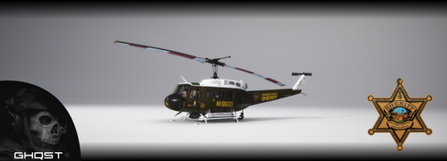 ★ Orange County Sheriff "Duke 6" UH-1H | N186SD | 8K ★