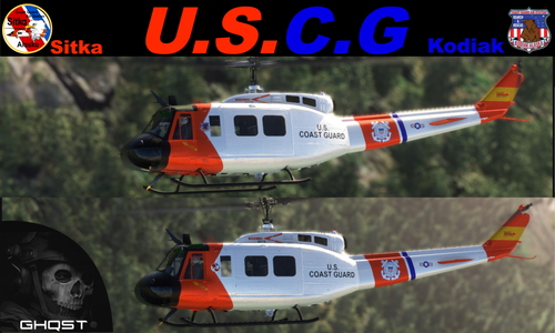 ⚓ (𝗢𝗨𝗧𝗗𝗔𝗧𝗘𝗗) UH-1  U.S.C.G  Sitka & Alaska ⚓