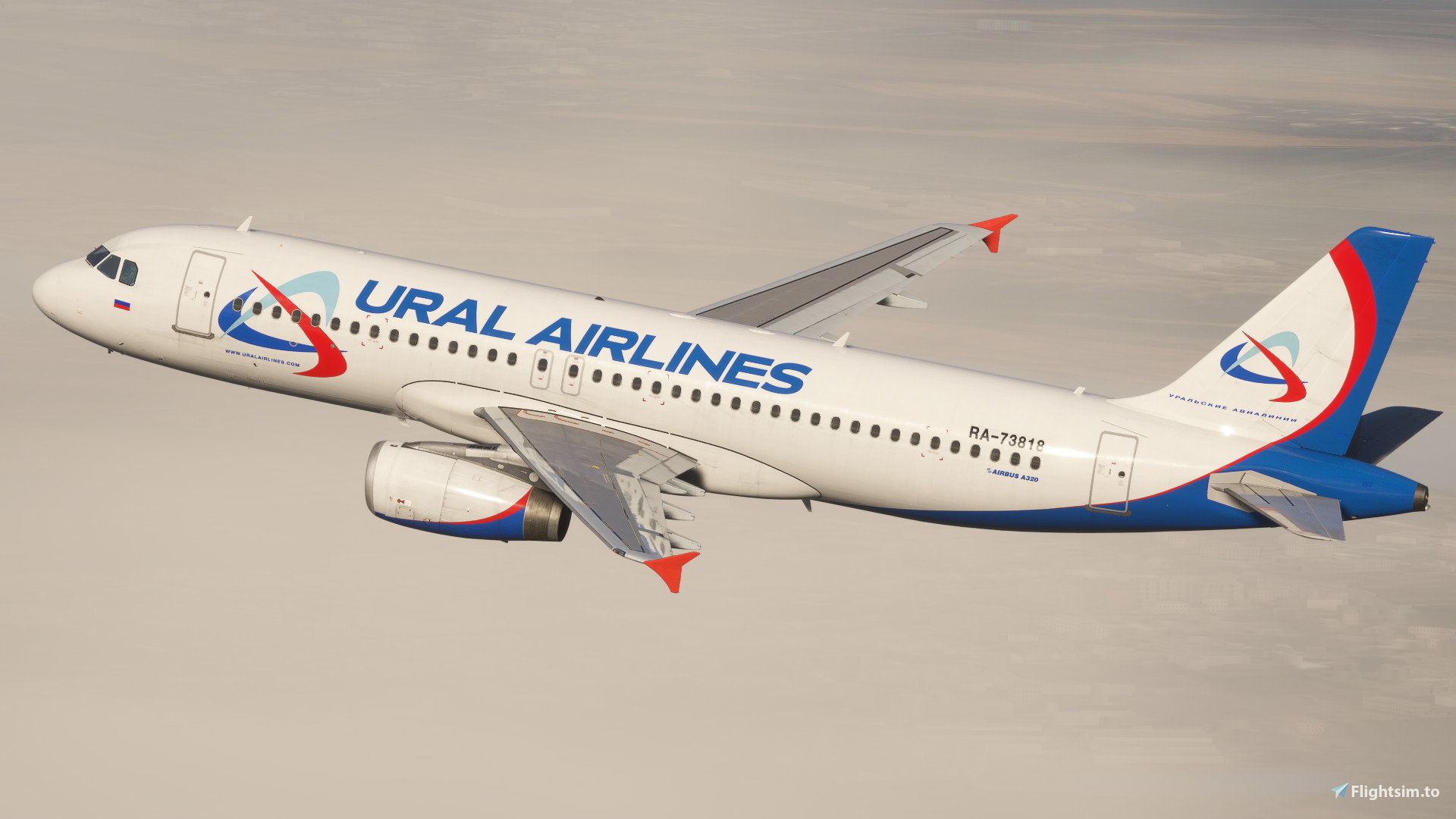  Ural Airlines | Pack w/ Cabin | Fenixsim Airbus A320 v2  - Image 1