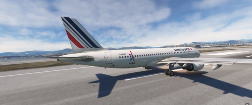 Air France (F-HBNC) Paris 2024 | Fenix A320 V2B2