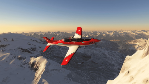 Iris Simulations - Pilatus PC-21 Swiss Air Force A-117 PC-7 Hommage