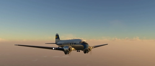 DC3 Lufthansa D-CADE + GPS