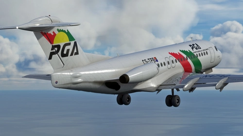 Fokker 28 - Portugália PGA